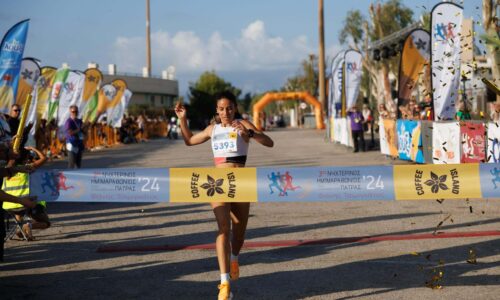 Coffee Island, active supporter of the Patras Night Half Marathon 2024 “Fanis Tsimigatos”
